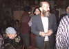 With daughter Julia at the farewell party 
with friends before leaving to Israel. Odessa. 1998